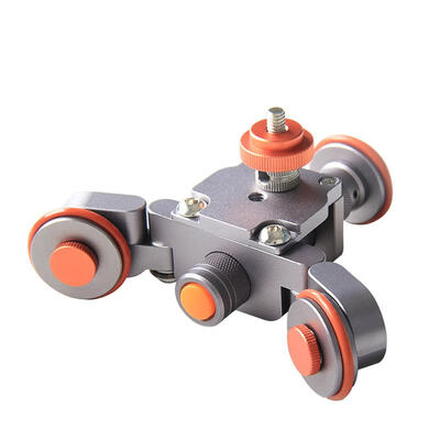 

Flexible Motorized 3-Wheel Pulley Camera Assistant Car Rail Rolling Slider