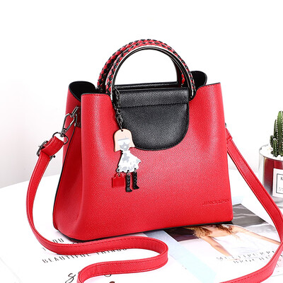 

In summer the new bag lady Korean version of single shoulder oblique handbag has the temperament of simple&large-capacity bag