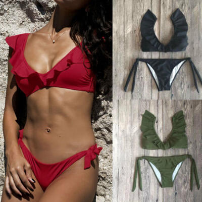 

Sexy Push Up Bra Sets Lace Red Black Green Women Ladies Underwear Lingerie Thong