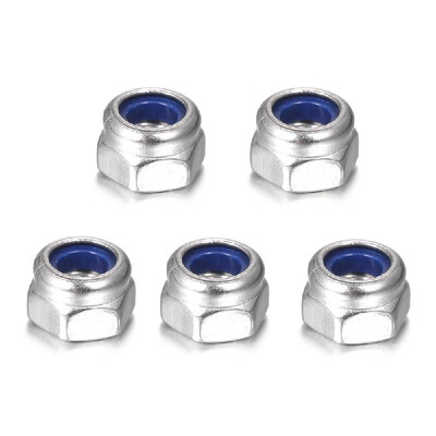 

DIN985 304 Stainless Steel Nylon Flange Nut Hexagonal Anti-skid Nuts