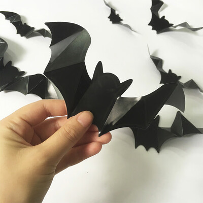 

〖Follure〗Luminous Bat Wall Stickers Halloween Decor Bedroom Decorative Art Wallpaper