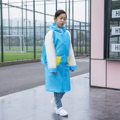 

605 EVA childrens raincoat stitching