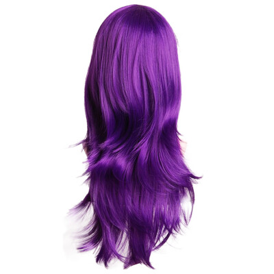 

〖Follure〗Sexy Long Women Fashion Synthetic Wavy Cosplay Party Full Wigs Black