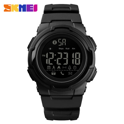 

SKMEI Sports Smart Watch Men Calorie Pedometer Bluetooth Watches Remote Camera Waterproof Fashion Wristwatches Clock 1440