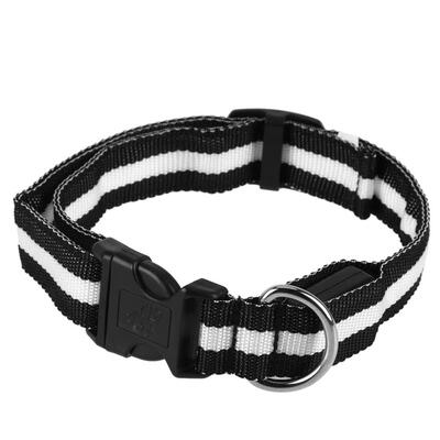 

25cm LED Night Flashing Dog Pet Necklace Nylon Collar Leash