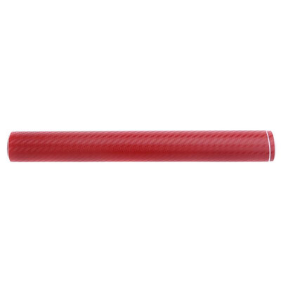 

12730CM 3D Carbon Fiber Film Vinyl Sticker Car Body Interior Decoration Red