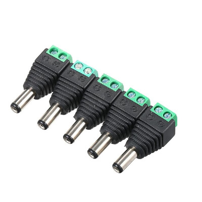 

DC 55mm21mm Female Male Power Plug Adapter Monitor Weld-free Plug Socket DC-G025pcsDC-G035pcs