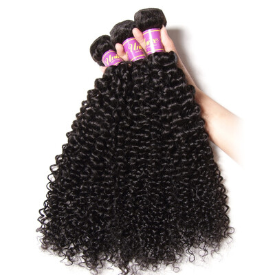 

UNice 8A Unprocessed Virign Brazilian Human Hair 3 Bundles Curly 2-day delivery