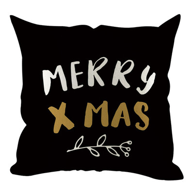 

Tailored Christmas Pillow Cover Pillowcases Decorative Sofa Cushion Cover Home Decoration