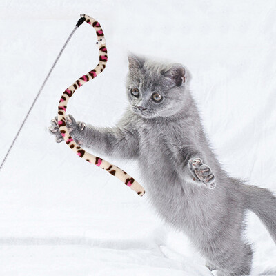 

Gobestart Pet Cat Interaction Funny Cat Stick Decompression Comfortable Long Bells