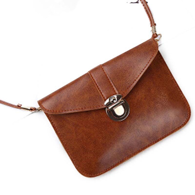 

Luxury hasp Leather Shoulder Bag For Women Fashion Mini Messenger Handbags Female Casual Flap Bag Solid Crossbody Bags