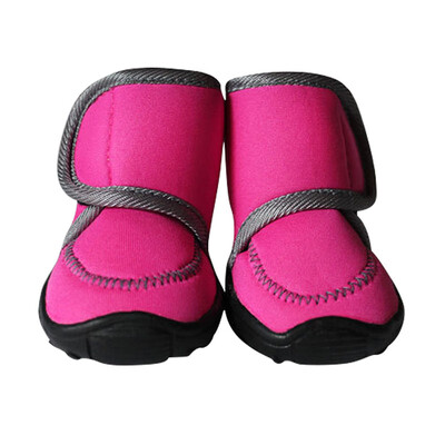 

Non-slip Solid Winter Warm Dog Shoes Pet Thick Snow Boots for Small Dog Size  - XXL