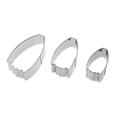 

3pcs Calliopsis Cutters Set Stainless Steel Fondant Cakes Mould Tools