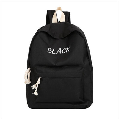 

2018 New Style Fashion Backpack Mens Womens Girls Boys Letter Backpack Bag School College Rucksack New
