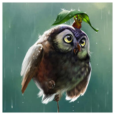 

5D DIY Diamond Painting Cartoon Cute Bird Cross Stitch Embroidery Mosaic
