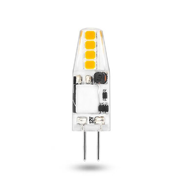 

G4 LED Lamp 2W LED Replaces 20W Halogen Lamp Warm Light Compatible with AC 12V&DC 12V G4 2W LED Bulbs No Flicker 360° Angle G4
