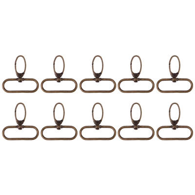 

10pcs Retro Style Antique Bronze Finish Luggage Bag Buckle Lobster Clasps