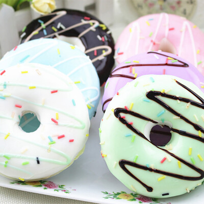 

〖Follure〗Squishy Squeeze Stress Reliever Soft Colourful Doughnut Scented Slow Rising Toys