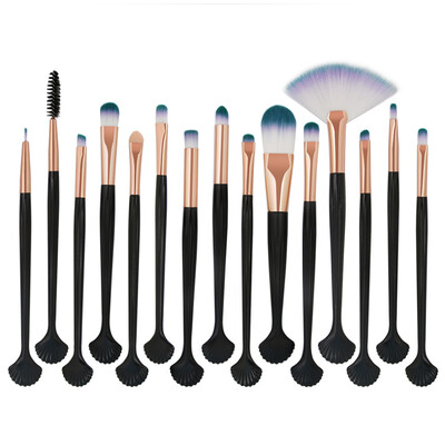 

Toponeto 15PCS Cosmetic Makeup Brush Lip Makeup Brush Eyeshadow Brush