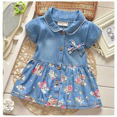 

Flower Girl Summer Princess Dress Kid Baby Party Wedding Pageant Dresses Clothes