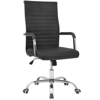 

Office Chair Artificial Leather 217"x248" Black