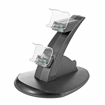 

Dual Controller Charger Dock Stand Holder with Charging Indicator for PS4