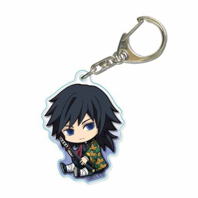 

Anime Demon Slayer Acrylic Pendant Keychain Key Rings Phone Charm Cosplay Decor