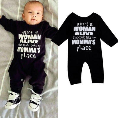 

Tops Newborn Baby Boy Girl Long Sleeve Romper Bodysuit Jumpsuit Playsuit Clothes Outfit