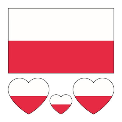 

Environmental Protection Waterproof&Anti-sweat National Flag Tattoos Stickers Football Fan Sticker