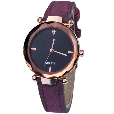 

New womens watch 2018 Korean version of the Austrian fashion leather watch European&American trend fine strap fashion watch