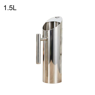

Stainless Steel Water Pitcher Large Capacity Tea Cold Beverage Pot Kettle Jug