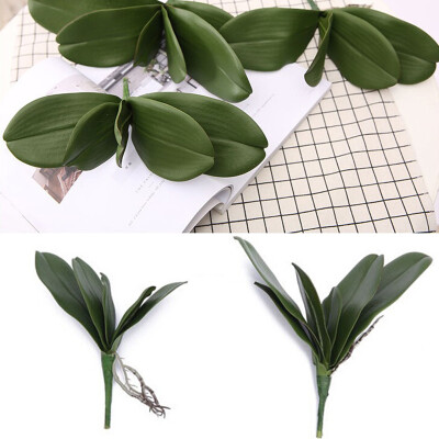 

1x Artificial Flower 56 Leaves Fake Plants For Home Shop Plastic Decorations