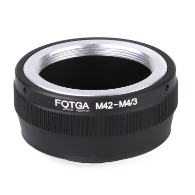 

Fotga Adapter Ring for M42 Lens to Micro 43 Mount Camera Olympus Panasonic DSLR Camera