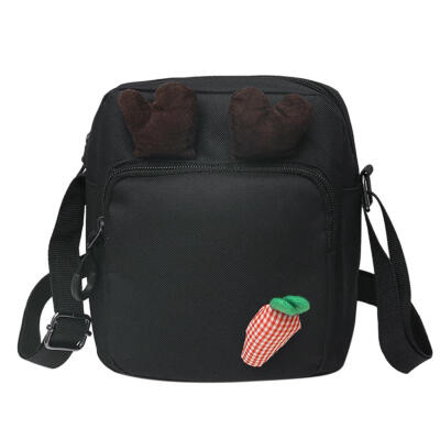 

Fashion Elk Ear Shoulder Messenger Packs Canvas Women Small Crossbody Bags