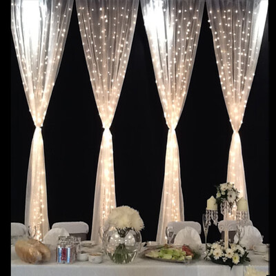 

LED String Lights USB Operate 33m 300LEDs Curtain String Light Holiday Outdoor Indoor Decoration For Christmas Party Wedding