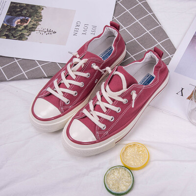 

Comet EVENSTAR 2019 new students a pedal lazy shoes Korean version of the wild shoes retro canvas shoes