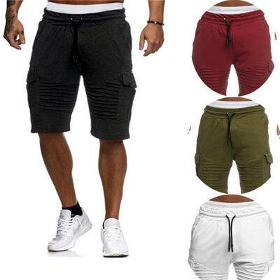 

Mens Cargo Shorts Pants Casual Army Combat Camo Summer Camping Trousers Bottoms