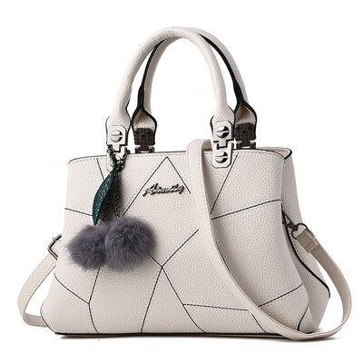 

Moms bag lady Korean version Baitao Chao fashionable atmosphere simple shoulder slanting middle-aged handbag