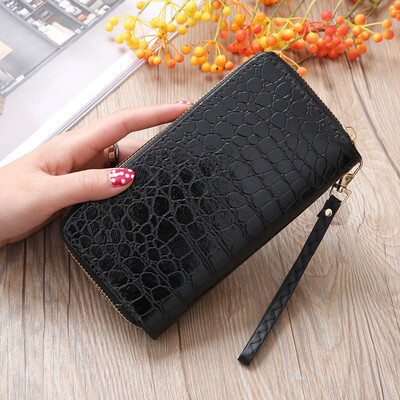 

Tailored Fashion Women Stone Road Wallet Coin Bag Purse Phone Bag Black