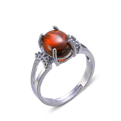 

Fashion color ring trend opening ring gift
