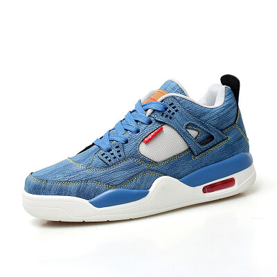

High couple tide shoes high basketball shoes mens shock absorption casual shoes