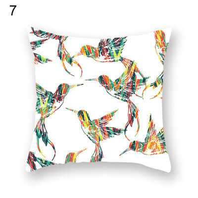 

Letter Circle Flower Bird Star Pillow Case Cushion Cover Sofa Bed Car Cafe Decor