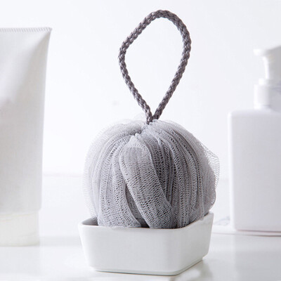 

4 Colors Optional Loofah Bath Ball Mesh Sponge 1 Pc Milk Shower Accessories Bathroom Supplies