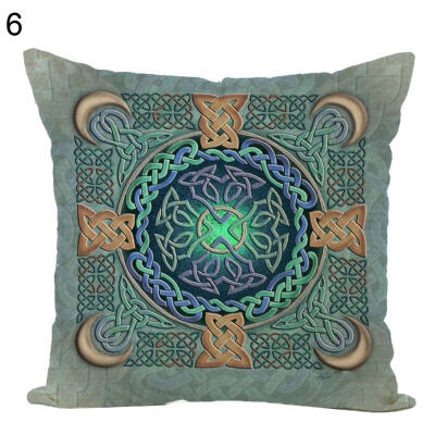 

45x45cm Mandala Pattern Throw Pillow Case Cushion Cover Home Sofa Bed Car Decor