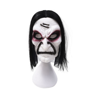 

New Halloween Zombie Mask Props Grudge Ghost Hedging Zombie Mask Realistic Masquerade Halloween Mask Long Hair Ghost Scary Mask