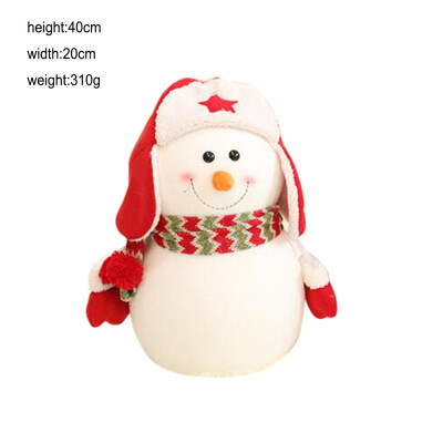 

Tailored Christmas Decorations Smile Face Size Snowman Decoration Scene Decoration