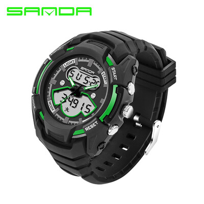 

Hot youth outdoor sports male junior high school students watch waterproof tide luminous electronic watch mens watch
