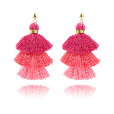 

Model Beautiful earrings decorationcute
