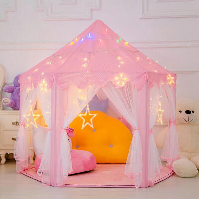 

Kids Play Tent Children Kids Girls Princess Castle Play Tent for Outdoor&Indoor Pla Kids play tent