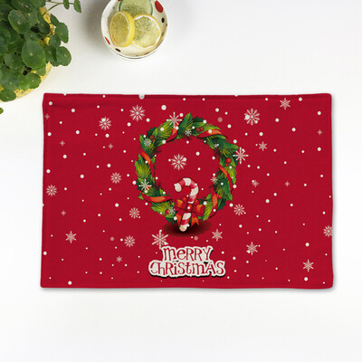 

Tailored Christmas Ddecorations Restaurant Hotel Creative Household Goods Table Mat